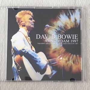 送料無料 ロックCD David Bowie “Amsterdam 1997” 1CD 無記名 日本盤