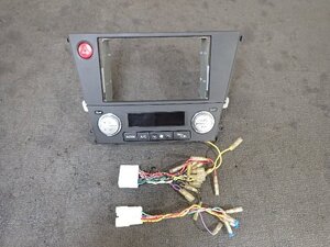 BP5 レガシィW 2.0GT SpecB TUNED BY STI　２DIN/オーディオフェイス　エアコン操作パネル/ブラック