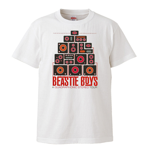 【Lサイズ 新品】ビースティー・ボーイズ BEASTIE BOYS quadraphonic stereo tour 検 バンドT ロックT ツアーT