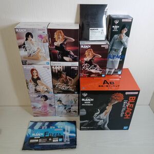 ラ25【送140】1円～ バンダイ BLEACH ブリーチ フィギュア など まとめセット (一番くじ A賞 黒崎一護 リラックスタイム 松本乱菊 他