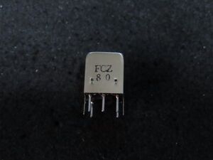 【新品 未使用】FCZ コイル 10mm角 ８０MHz　【在庫３個あり】