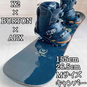 ケーツー k2 スノーボード バートン BURTON ビンディング ブーツセット