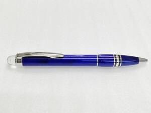 1円～ モンブラン ボールペン スターウォーカー 青迷彩柄 ブルー 正規品 箱有り 傷有り montblanc pen