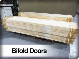 ■未使用品■Bifold Doors■室内建具■室内ドア/クローゼットドア/輸入折戸■10枚■khhw1149m