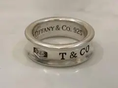 ②Tiffany &Co. ティファニー ナロー リング 1837 SV925