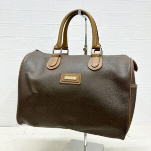 和525★ LANCEL ランセル ミニボストンバッグ ハンドバッグ ブラウン ベージュ レディース