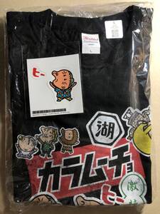 カラムーチョ Tシャツ（Lサイズ）＆ヒーおばあちゃんステッカー