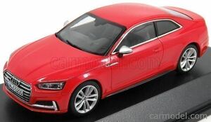 ◆未展示 & 未開封！Audi 特注！1/43 アウディS5クーぺ /Audi S5 Coupe ミサノレッド