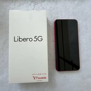 ★良品★ワイモバイル Ymobile Libero 5G A003ZT レッド SIMフリー 動作確認済み 初期化済み