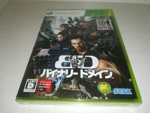 XBOX360 新品未開封 バイナリードメイン BINARY DOMAIN BD