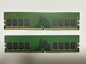 合計16GB（8GBｘ2） SKhynix PC4-2400T 中古品