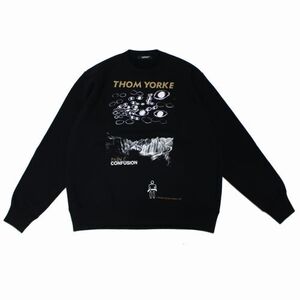 UNDERCOVER × THOM YORKE 24AW SWEAT PAIN ＆ CONFUSION トムヨーク スウェット ブラック