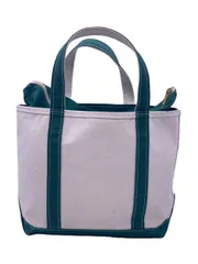 L.L.Bean トートバッグ キャンバス ベージュ BOAT AND TOTE MADE IN U.S.A