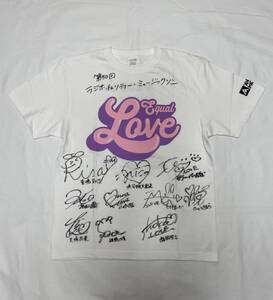 [チャリティ]＝LOVEさん　直筆サイン入り「ANIME MATSURI2024」 =LOVE Tシャツ