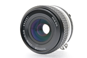 NIKON Ai-s NIKKOR 35mm F2.8 Fマウント ニコン MF一眼レフ用 広角単焦点レンズ ■30299