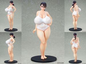 国内正規品 未開封 クイーンズブレイド 美しき闘士たち 武器屋カトレア 白水着ver. 1/7 Q-six(キューシックス)透け 母親 人妻 柚木涼香