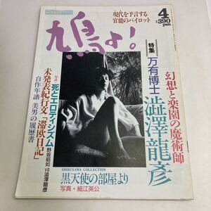 ◇送料無料◇ 鳩よ！ 1992年4月 特集 万有博士 澁澤龍彦 幻想と楽園の魔術師 未発表紀行文「滞欧日記」♪GM09