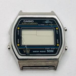 CASIO W-36 alarm chronograph カシオ 腕時計 デジタルウォッチ 当時物 ジャンク ①