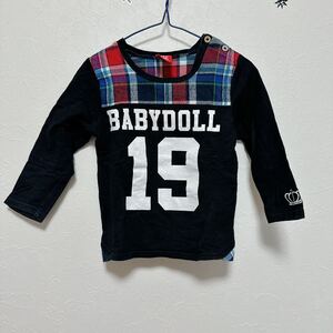 BABYDOLL ベビードール★長袖Ｔシャツ　100