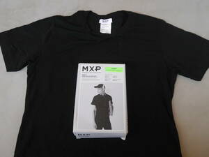 定価税込み8350円ゴールドウィン MXP Tシャツ Sサイズ 黒ブラックSORT SLEEVE CREW品番MX18132GOLDWINエムエックスピー日本製MADE IN JAPAN
