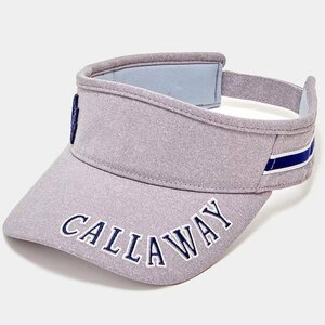 1559699-Callaway/Callaway キャロウェイ ロゴ刺繍バイザー レディース ゴルフアクセサリー/