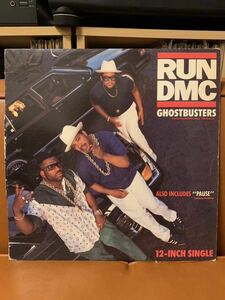 ★US Original 12inch★RUN DMC / GHOSTBUSTERS , Pause ★1989★ゴーストバスターズ80 90 Hiphop DJ MURO Premier Koco マニア コレクター