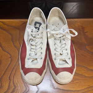 CONVERSE 赤白　Pop Trading Company x コンバース ジャックパーセル プロ Egret Red 169007C　US企画 限定モデル