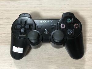 PS3 周辺機器 SIXAXIS ワイヤレス コントローラー ブラック 非デュアルショック【管理 19681】【B】