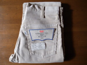 ★希少 デッド 新品 未使用 ビンテージ 80’s LEVI’S 519 31×30 裾直しありリーバイス BIGE ビッグE Vintage