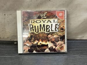 II137 DC ソフト [WWF ロイヤルランブル ROYAL RUMBLE] Dreamcast ドリームキャスト ケース付/60