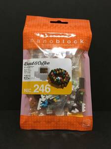 世界最小級ブロック　nanoblock/ナノブロック　ドーナツ&コーヒー☆彡　NBC_246　新品未開封品　KAWADA