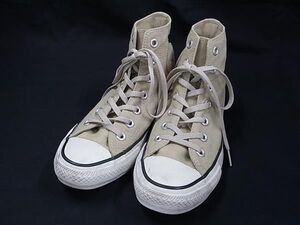 CONVERSE コンバース オールスター SPTハイ キャンバス ハイカット スニーカー 表記サイズ 24.0cm 靴 ベージュ系 DF8633