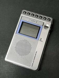 ★コレクター必見 通電確認済 SONY FM/AM RADIO ICF-R351 ソニー ポケットラジオ コンパクト Mi897