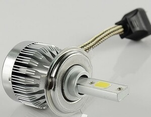 ★数量限定大特価☆ LED ヘッドライト DC12V H4対応 Hi/Lo切り替え 6000ルーメン (検 VTR1000F