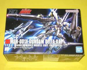 即決★新品・未組立 ■ HG 1/144 MSN-001X ガンダムデルタカイ ■ 機動戦士ガンダムUC MSV ■ バンダイスピリッツ ★