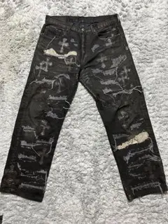 Chrome hearts クロスパッチデニム vintage