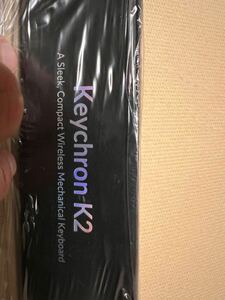 未使用　未開封　Keychron K2 V2 ワイヤレス・メカニカルキーボード White LED 英語 茶軸