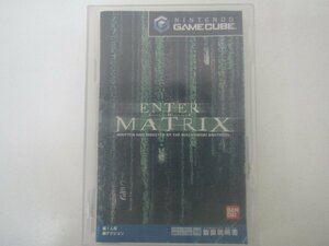 〇　任天堂　GAME CUBE　ソフト　エンター　ザ　マトリックス　中古