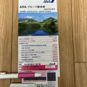 ANA 株主優待券 1枚 期限2025年5月31日 クーポン冊子付き　全日本空輸 全日空