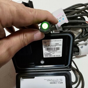 【JRM-11】☆通電、ETCカードok 匿名ゆうパケット、コンパクト配送 バイク用ETC ETC 自主運用 バイク専用 ETC車載器 セットアップ済 