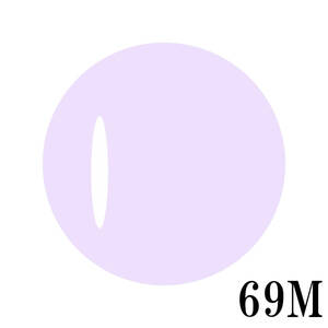 カラージェル 国産 化粧品登録 ジェルネイル 5g LED/UVライト対応 69M pastel purple パステルパープル 紫 purple ネイル プロ 単品