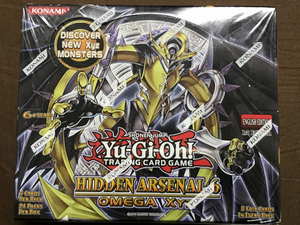 Yu-Gi-Oh! Hidden Arsenal 6 Booster Box 1st Edition 遊戯王 英語版 ヒドゥンアーセナル6 ブースターボックス24パック入り