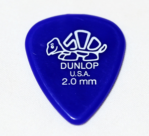 Jim Dunlop DELRIN 500シリーズ 41R 2.0mm ジムダンロップ ピック 4枚セット