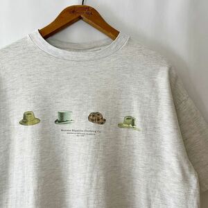 90s OLD BANANA REPUBLIC 帽子 Tシャツ USA製? ビンテージ 90年代 オールド バナナリパブリック バナリパ オリジナル ヴィンテージ