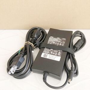 中古良品DELL純正130W電源アダプターLA130PM121 出力:19.5V6.7A/DCサイズ：4.5mmX3.0mm小ピンタイプ　動作済み　管理番号SHA1305