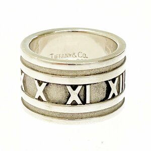 【1円スタート】TIFFANY & Co. ティファニー シルバー アトラス 10.9g 925刻印 指輪 リング 275771