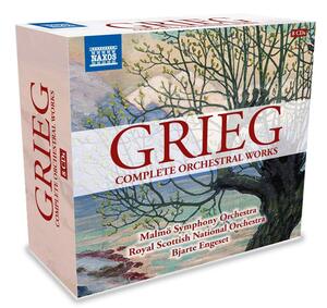 【中古】Grieg: Complete Orchestral Works