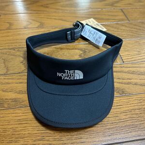 新品国内正規★THE NORTH FACE★NN02273サンバイザー★L★黒色ブラックTNFノースフェイス帽子キャップトレイルランニングトレラン