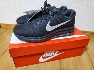 新品 NIKE AIR MAX 2017 ブラック 26cm。ナイキ エア マックス 2017