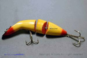 VINTAGE WOODEN LURE HEDDON HEDDOM GAME FISHER #5300 1923~ （8241-61　）USA MADE #OLDLURE #ARTLURE_VINTAGE ＃ヴィンテージルアー